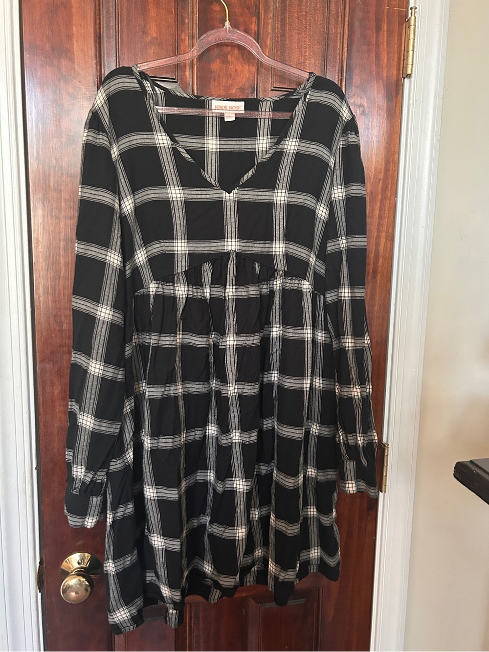 Flannel Dress